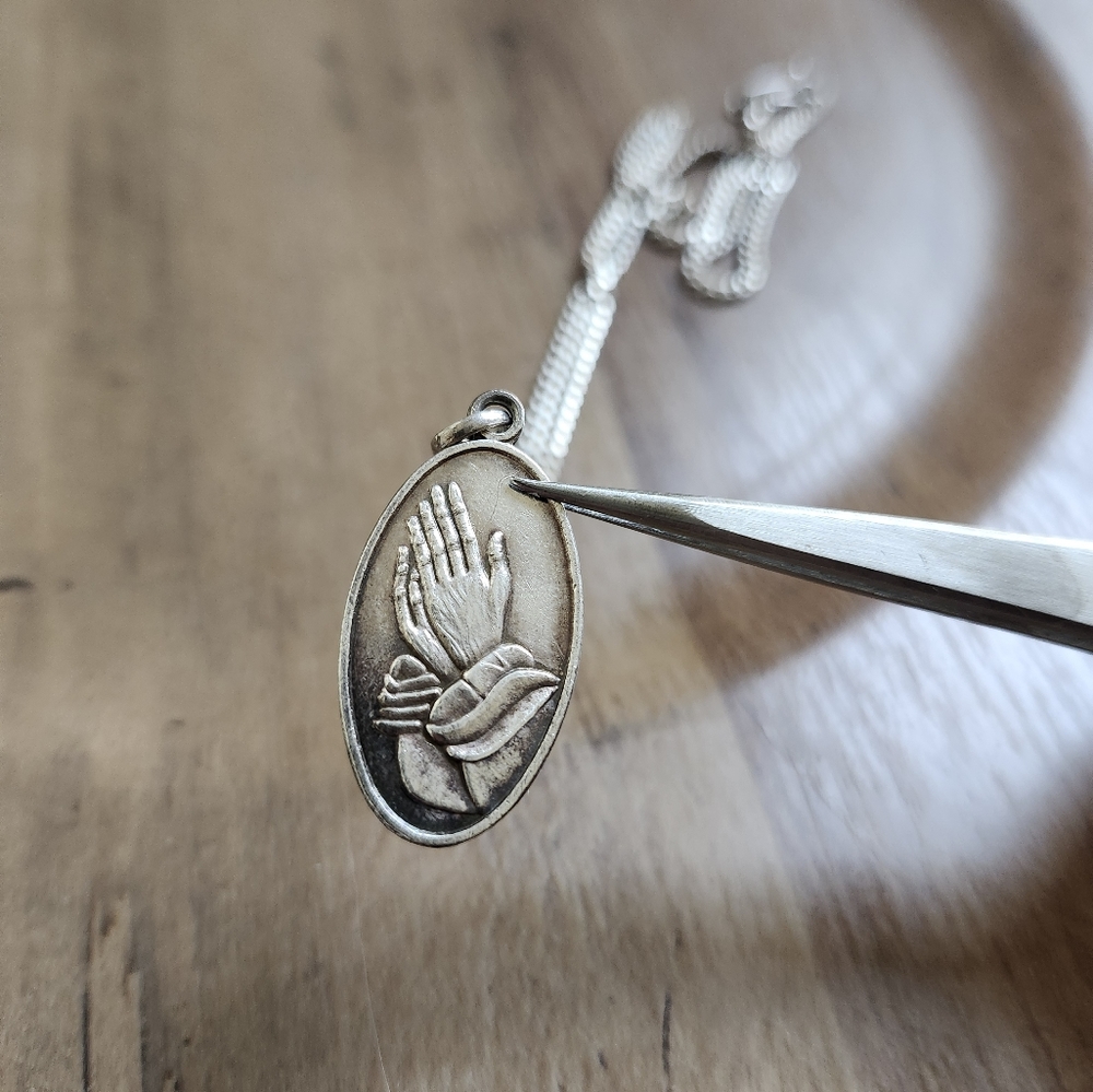 92.5% Silver pendent necklace